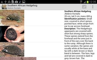Mammals of SA Lite Ekran Görüntüsü 3