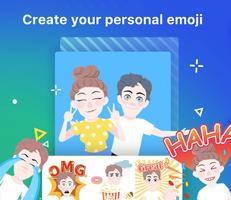 Emoji Keyboard-Cool Keyboard, Emoticon , GIFs पोस्टर