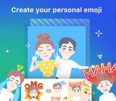 Emoji Keyboard-Cool Keyboard, Emoticon , GIFs ポスター