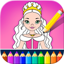 APK Little Princess Coloring Kids Book - Girls Games!