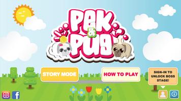 Pek & Pug - Program Puppies, Solve Puzzles الملصق