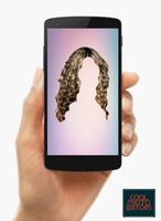 Curly Hair Styler Photo Editor App ภาพหน้าจอ 2