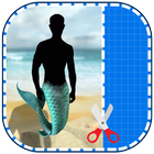 Merman Photo Montage - Man Mermaid Photo Editor icône