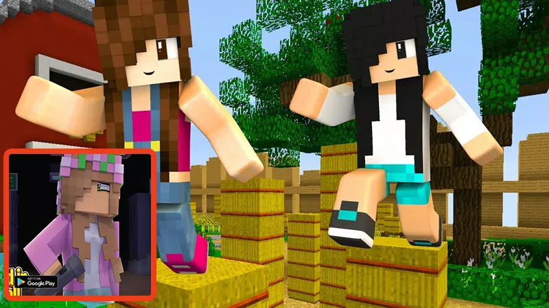 About: Skin Julia Minegirl For Minecraft PE (Google Play version)