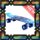Cool Skateboard Design icône