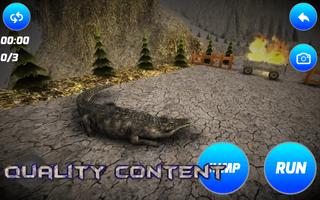 برنامه‌نما Dangerous Crocodile Simulator عکس از صفحه