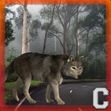 Old Forest Wolf Simulator-icoon