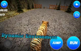 Alone Tiger Simulator پوسٹر