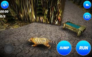 Alone Tiger Simulator اسکرین شاٹ 3