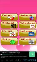 SMS Kute - Yêu thương mỗi ngày ảnh chụp màn hình 1