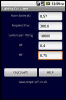 Lighting Calculator ảnh chụp màn hình 1