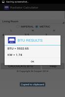 Radiator Calculator syot layar 3