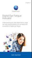 Digital Eye Fatigue Indicator Plakat