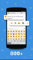 برنامه‌نما TouchPal Cute Emoji + Smiley عکس از صفحه