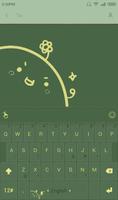 TouchPal Fun Blackboard Theme ảnh chụp màn hình 2