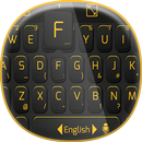 Emoji Black&Yellow Keyboard APK