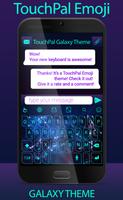 TouchPal Emoji Galaxy imagem de tela 1