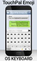 TouchPal Emoji OS Phone Theme captura de pantalla 2