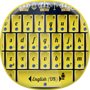 Emoji Royal Gold Keyboard APK