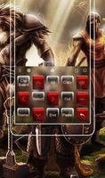 Strong Wolf Keyboard Theme screenshot 2