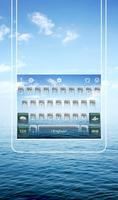 Sea Water Keyboard Theme-poster