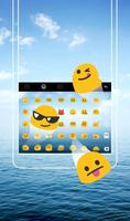 Sea Water Keyboard Theme screenshot 1