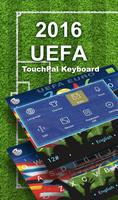 2016 UEFA Cup Keyboard Theme capture d'écran 1