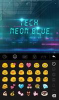 Tech Neon Blue capture d'écran 1