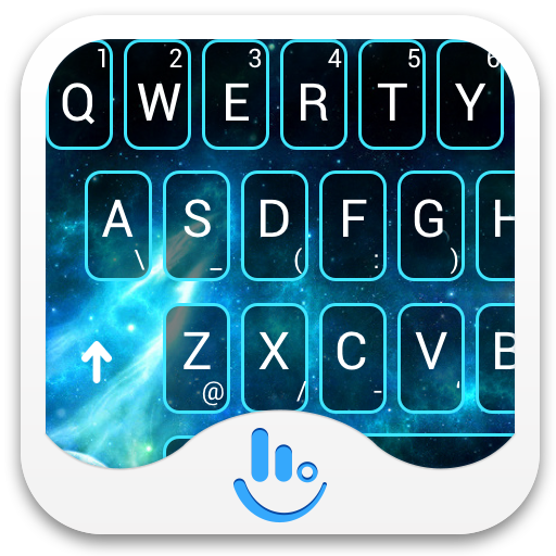 The Space Keyboard Theme