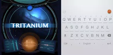 Cool Tritanium Keyboard Theme