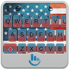 American Flag Keyboard Theme icône