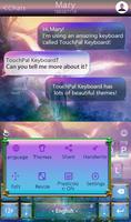 Mythic Unicorn Keyboard Theme ảnh chụp màn hình 2