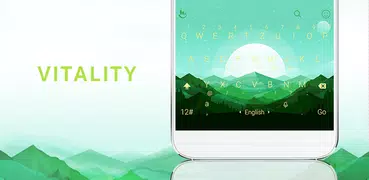 Green Vitality Keyboard Theme