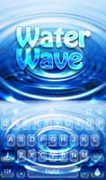 Water Wave Keyboard Theme capture d'écran 1