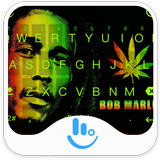 Rasta Weed Keyboard Theme icône