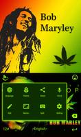 Rasta Weed Keyboard Theme Ekran Görüntüsü 2