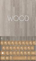 Pure Brown Wood Keyboard Theme 截图 1