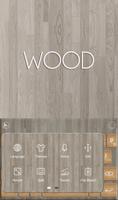 Pure Brown Wood Keyboard Theme اسکرین شاٹ 2