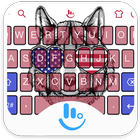 American Wolf Keyboard Theme ไอคอน