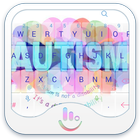 Accept Autism Keyboard Theme ikon