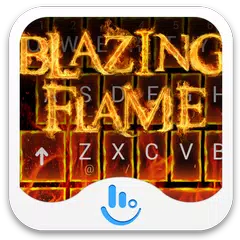 Blazing Flame Keyboard Theme APK download