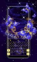 Blue Butterfly Keyboard Theme bài đăng