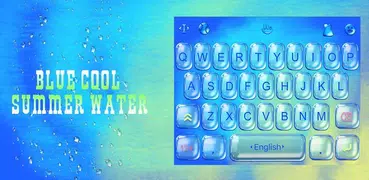 Cool Summer Water Keyboard