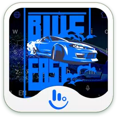 download Blue Fast FREE Keyboard Theme APK