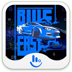 Blue Fast FREE Keyboard Theme APK download