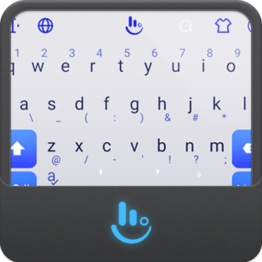 Blue Gallery Keyboard Theme