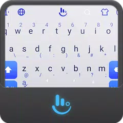 Blue Gallery Keyboard Theme