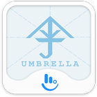Chinese Umbrella Keyboard Skin ikona
