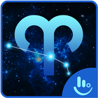 Star Blue Aries Keyboard Theme icono