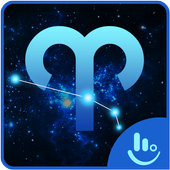 Star Blue Aries Keyboard Theme icon